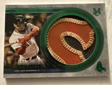 Mookie Betts 2019 Topps Museum Momentous Game-Used 3 Color Dirty Patch #1/1 WOW