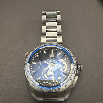 #ad #ad Tag Heuer Grand Carrera Calibre 36 CAV5115.BA0902 Steel 43mm Watch New Old Stock $2500.00