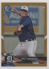 2018 Bowman Chrome Prospects Gold Refractor 40/50 Kyle Funkhouser #BCP187 1u6