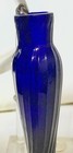 1800s Cobalt Blue Glass Pontil Ribbed￼Perfume/ Scent Bottle 3” — photo 2