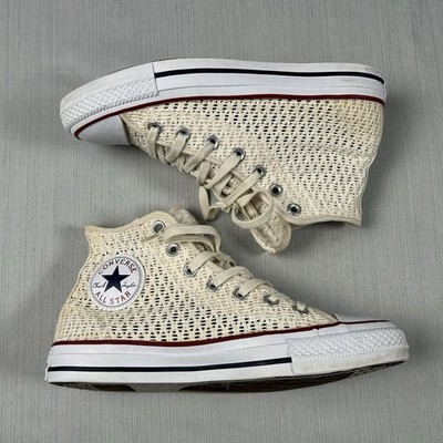 Converse Chuck Taylor All Star Crochet Womens Size 8 Casual Hi Top