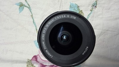 Canon EF-S 10-18mm f/4.5-5.6 IS STM Zoom Lens 67mm Filter Auto/Manual Focus