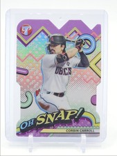 CORBIN CARROLL 2024 TOPPS PRISTINE OH SNAP! DIE CUT DIAMONDBACKS Q3478
