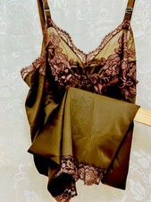 Gossard Vtg. Lace Slip Dress 36 Short