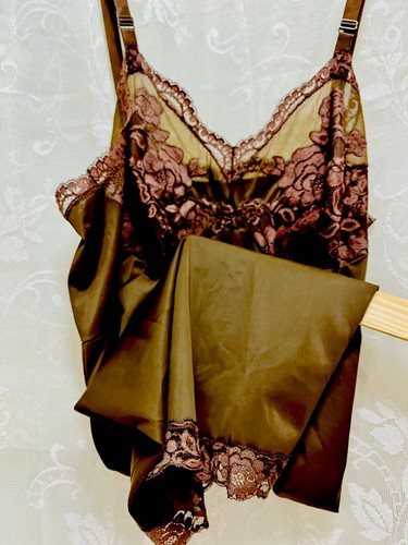 Gossard Vtg. Lace Slip Dress 36 Short