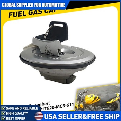 Fuel Gas Tank Cap w/Key For Honda VTX1800 N1 N2 N3 R1 R2 R3 VTR250 17620-MM5-007