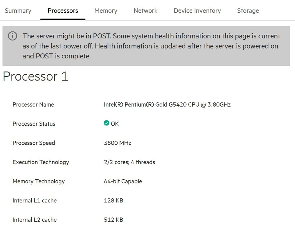 HP MicroServer Gen10 Plus - 32GB RAM 16TB SAS Smart Array E208i-p Advanced iLO 5 - Image 4 of 4