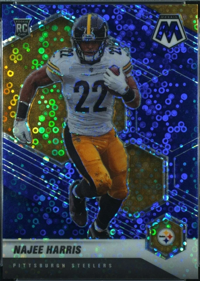 No Huddle Blue Mosaic Prizm