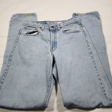 Jeans vintage Levis uomo 32x36 blu 550 arancione linguetta cowboy western made in USA anni 90