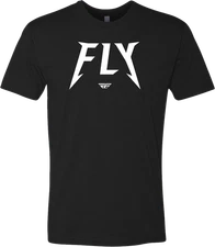 FLY RACING Youth Fly Fits Master Tee Black YM - Premium Cotton-Polyester Crew
