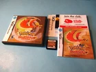 Pokemon Heartgold Version Nintendo DS Lite DSi XL 3DS 2DS w/Case Manual Inserts