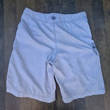 Vintage Billabong Board Shorts Trunks 34 White Surf