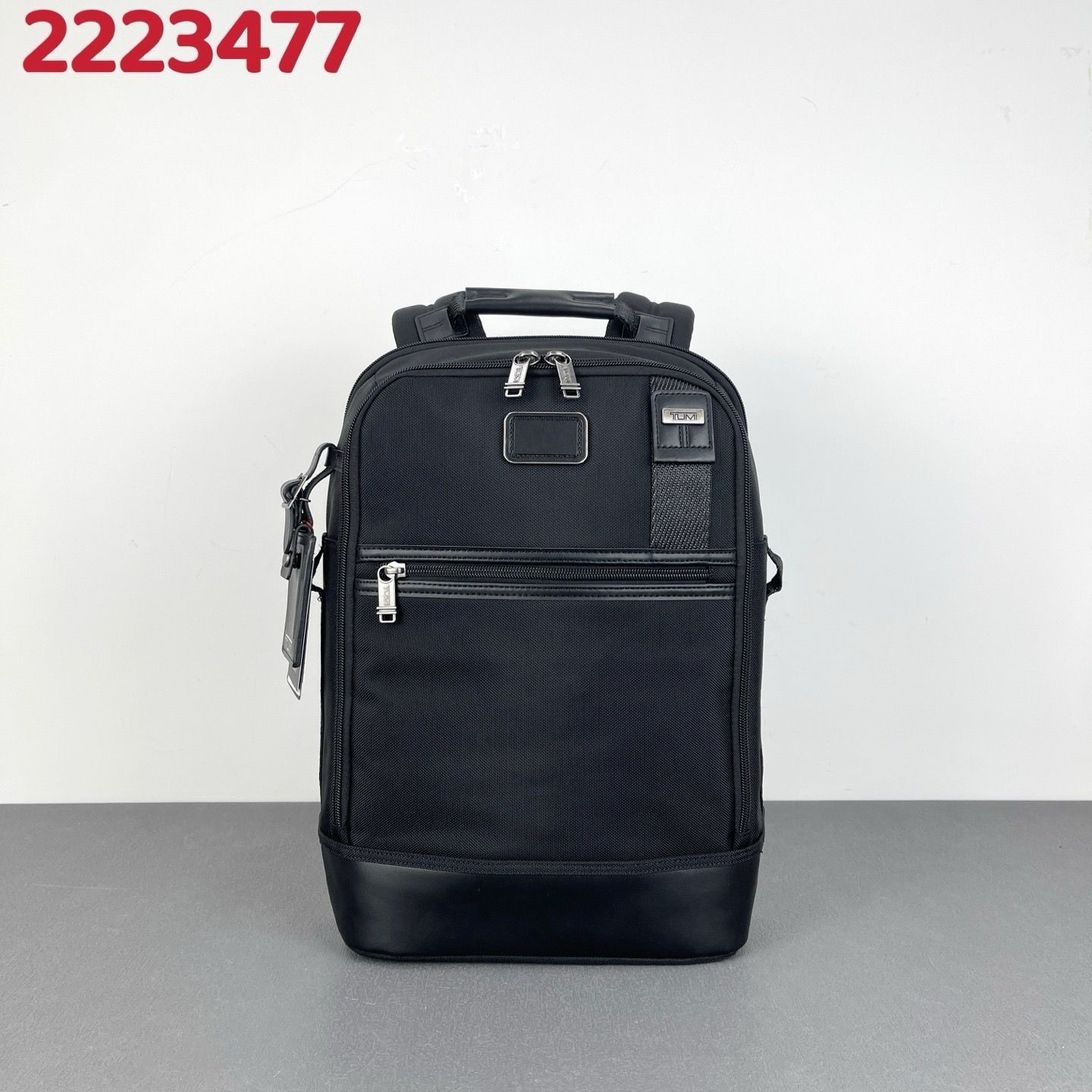 TUMI Alpha Bravo Collection 2223477 Black Ballistic Nylon Ba