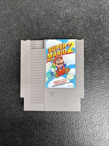Super Mario Bros. 2 NES Cartridge Only 1988 Works! 3 Screws