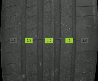 275/40 R18 103Y Sommerreifen Goodyear Eagle F1 Asym. 4mm DOT 1722 - 2 REIFEN