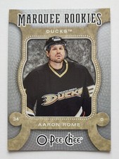 AARON ROME 2007-08 O-Pee-Chee Hockey Marquee Rookie #503 Anaheim Ducks