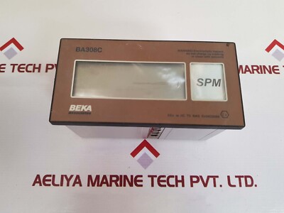 BEKA Associates BA308C 3 1/2 Digit Indicator Display. 000 to 200 4/20mA