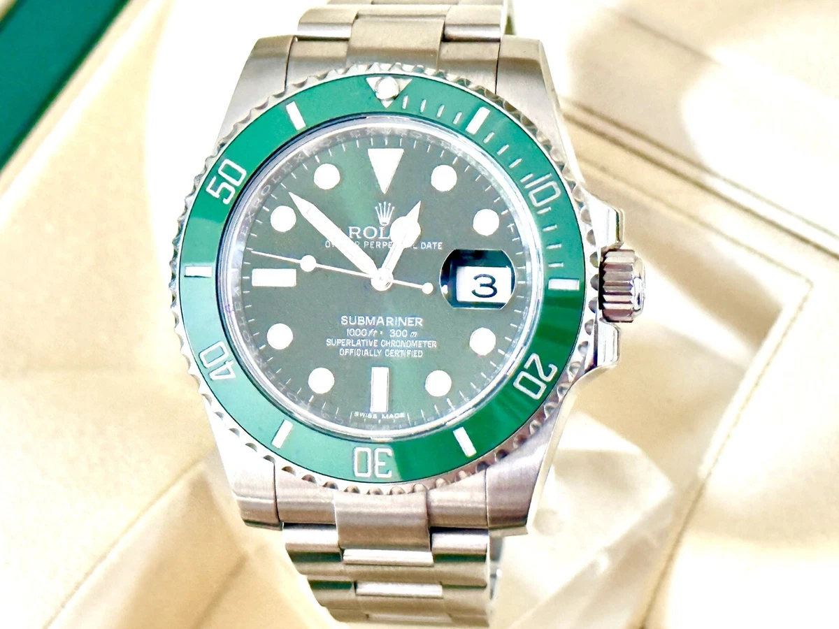 Buy Watch Rolex Submariner Date 116610LV - Green Bezel - Full Set