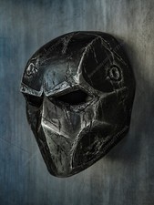 Custom Airsoft Mask Helmet Full Face BB Gun Halloween Costume Cosplay  Black A24