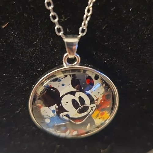 Mickey Mouse Jewelry Set, Necklace, Bracelet, Earrings & Keyring New - 第 2/5 張圖片