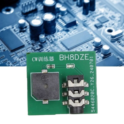 Cell Battery Power CW Morse Code Trainer With Visual And Sound Indicators - Zdjęcie 3 z 8