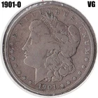 1901-O Morgan $1 in VG