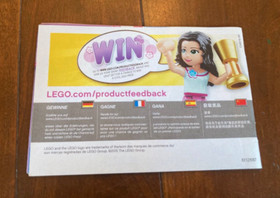 Lego Friends 41091 Mia's Roadster  Instruction Only Booklet