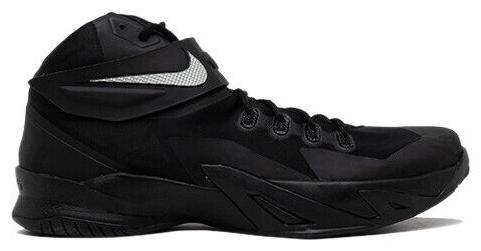 NIKE ZOOM SOLDIER II (GS) LEBRON JAMES 325208-001 BLACK-ANTHRACITE