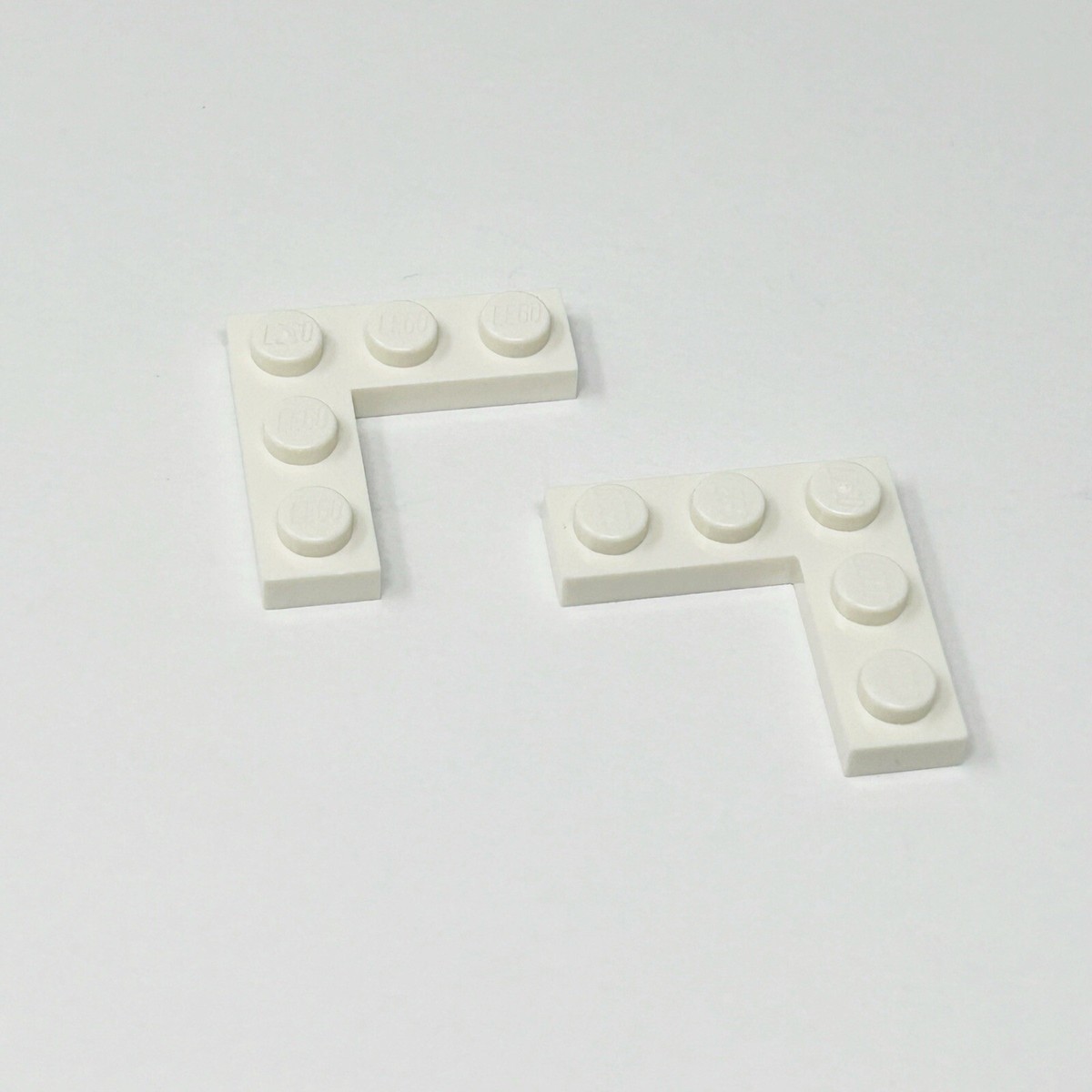 77844 LEGO Parts Plate 3x3 Corner WHITE (2) | eBay