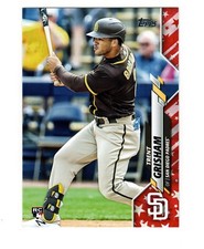 Trent Grisham RC 2020 Topps U-83 1st RC Independence Day #/76 New York Yankees