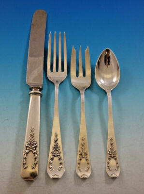 #ad Madam Jumel by Whiting Sterling Regular Place Setting s 4pc $294.62