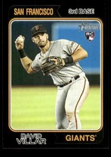 2023 Topps Heritage Black Border #129 David Villar - NM-MT
