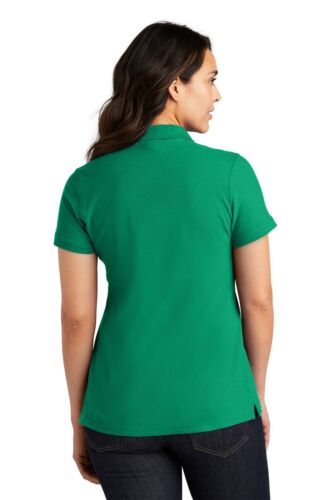 Port Authority L100 Women's Cotton/Poly Short Sleeve Core Classic Pique Polo - Picture 4 of 41