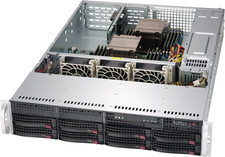 SuperMicro CSE-825TQC-R1K03WB 2U SAS3 WIO Chassis w/ Redundant 1000W PWS