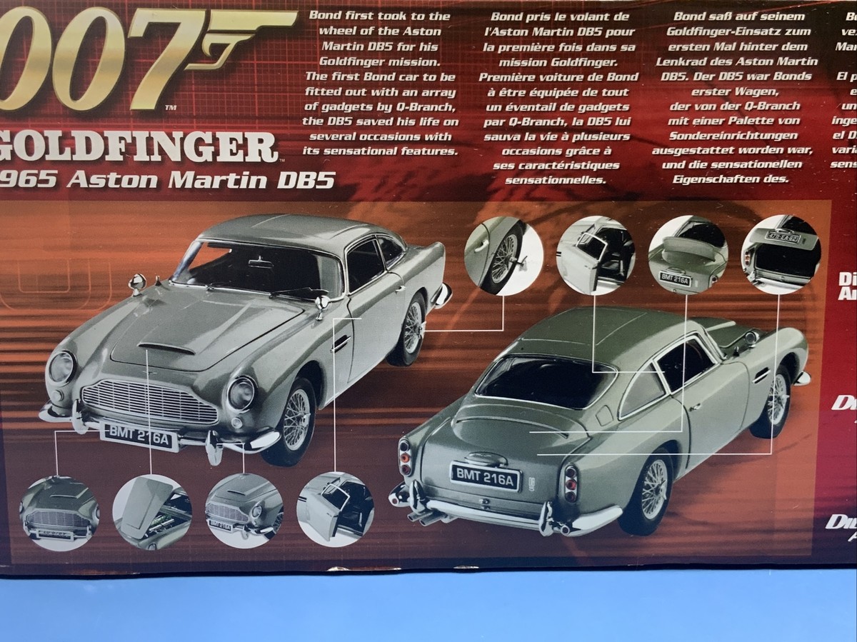 JOYRIDE 007 JAMES BOND 1965 ASTON MARTIN DB5 GOLDFINGER 