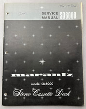 Marantz SD6000 Original Service Manual Free Shipping