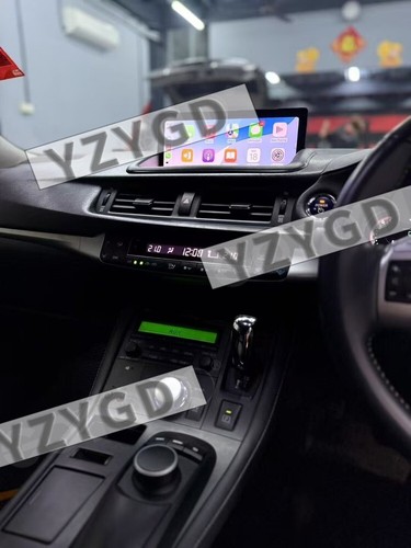 12.3"Android Navigation Car GPS Stereo Radio For Lexus CT200 2012-2020 CarPlay - Picture 9 of 11