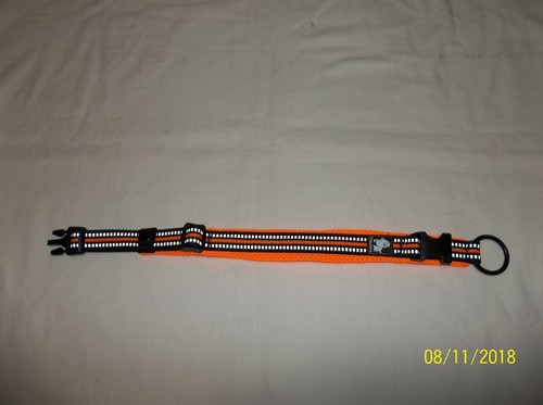 Orange reflektierendes Halsband (NEU) 13,8 Zoll - 15,7 Zoll - Bild 1 von 6