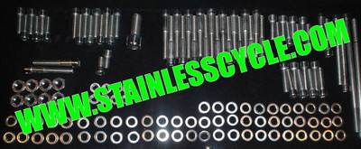 Yamaha DT125 1978-1981 Stainless Bolt Screw Engine Kit Set Polished DT125mx