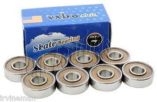 16 inline/rollerblade Skate Ceramic Bearing Sealed Miniature Bearings 7037