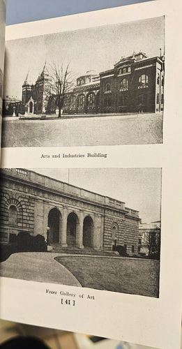 De colección Breve Guía del Smithsonian Institution Folleto Museo Nacional - Imagen 2 de 4