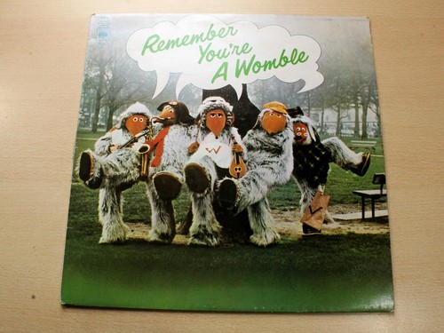 The Wombles/Remember You're A Womble/1974 CBS LP + Insert