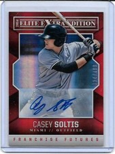 CASEY SOLTIS 2014 Panini Elite Extra Edition Rc Auto