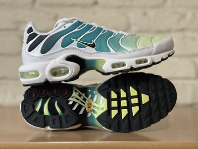 Nike Air Max Plus White Black Dusty Cactus Women 10.5 / Men 9 Running DZ3670-102