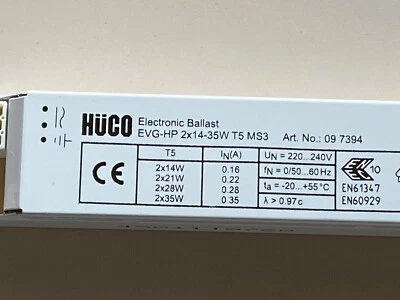 HÜCO EVG-HP 2X14-35WT5MS3 09 7394