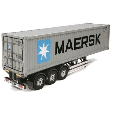 Tamiya T56326 40Ft Container Trailer For Tractor Truck For Sale Online |  Ebay