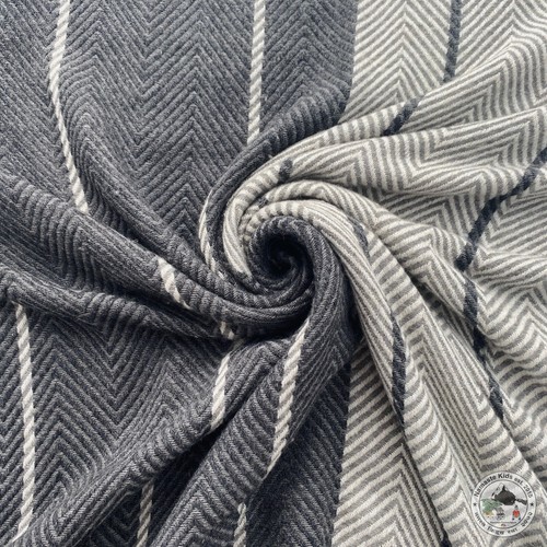 Kaschmirdecke Wangla, handgearbeitete Decke aus Nepal, Tagesdecke, Kuscheldecke - Bild 6 von 24