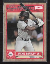2011 Playoff Contenders #RT20 Jackie Bradley Jr. Prospect Ticket /299 (R)