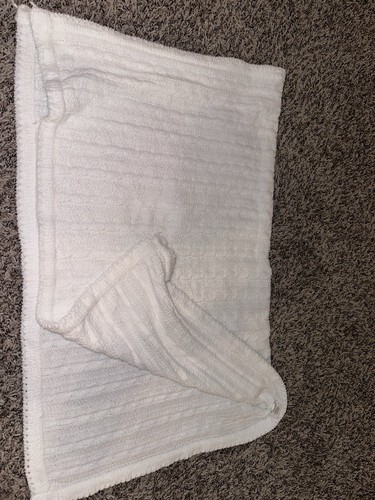 Circo White Chenille Cable Knit Blanket Target Baby - Picture 2 of 3
