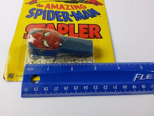 Vintage 1980 Amazing Spider-Man Stapler Marvel Nasta NO. 2030 NOS RARE NEW - Picture 9 of 9